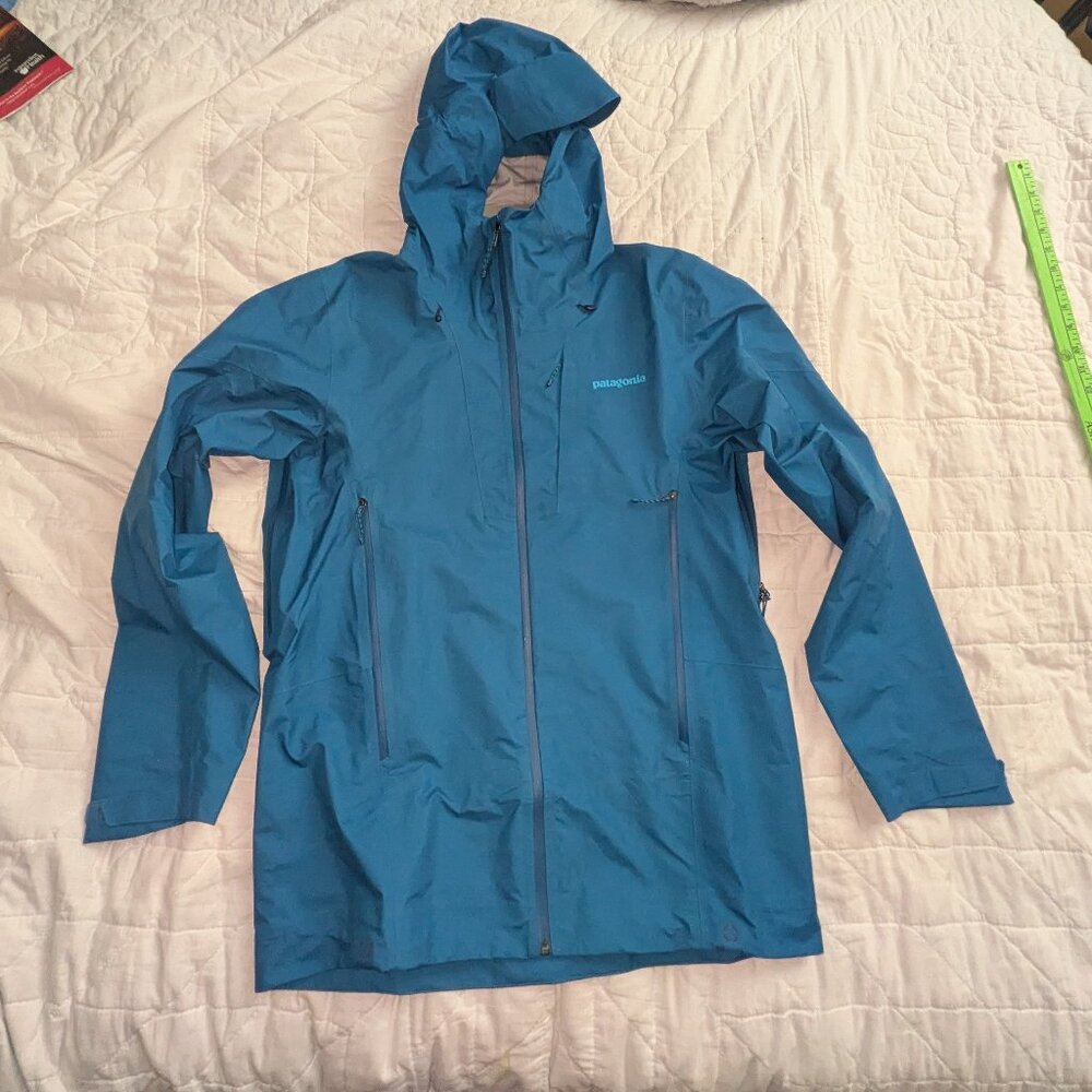 Patagonia Ascensionist Gore-tex Jacket Men M Blue EUC